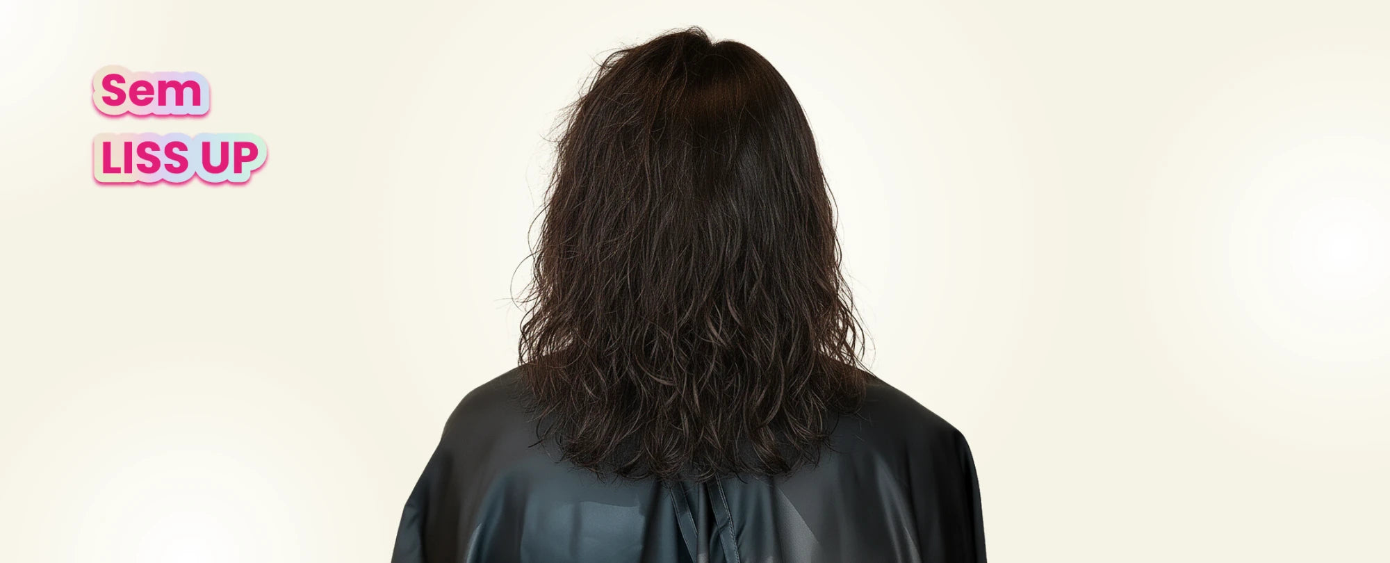 Cabelo antes do Liss UP